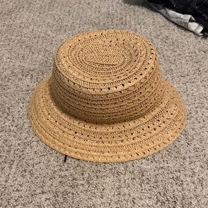 Target Tan Woven Hat